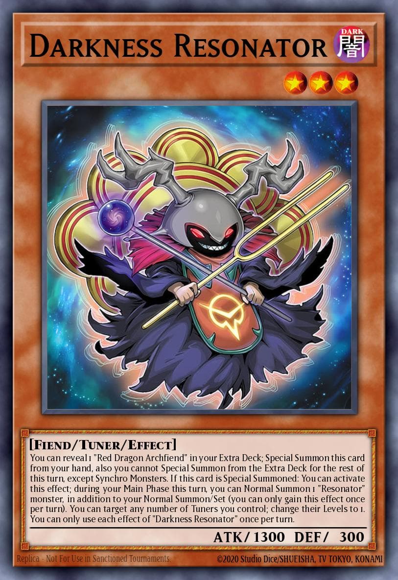 Darkness Resonator Blazing Dominion card