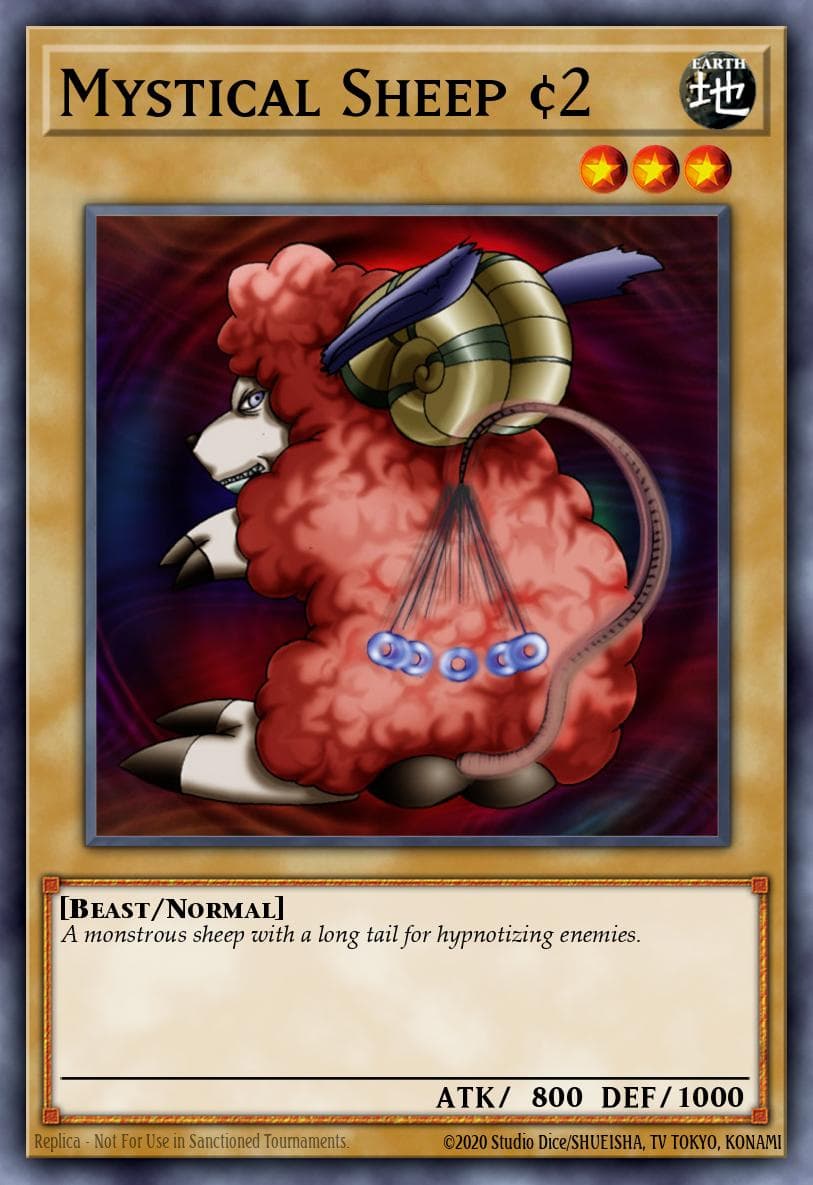 Mystical Sheep #2 Magic Ruler card