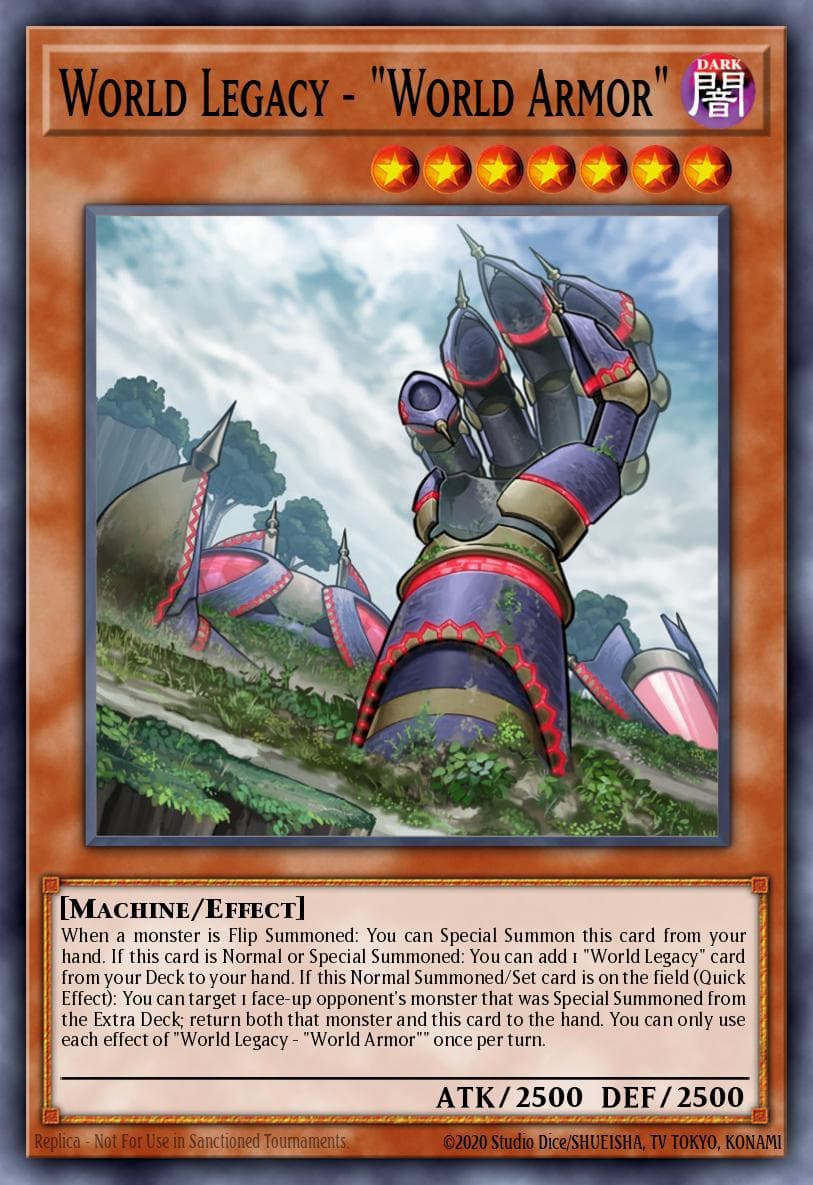 World Legacy - "World Armor" 2018 Mega-Tin Mega Pack card