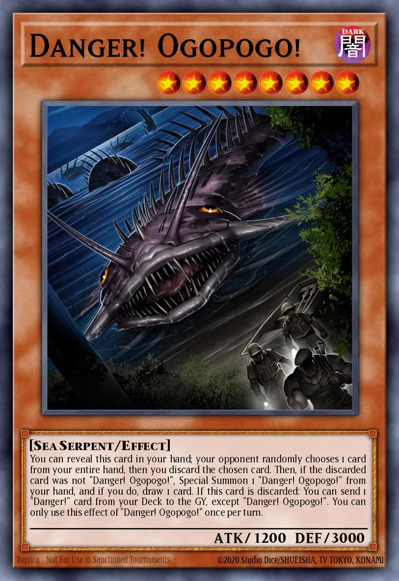 Danger! Ogopogo! 2020 Tin of Lost Memories Mega Pack card