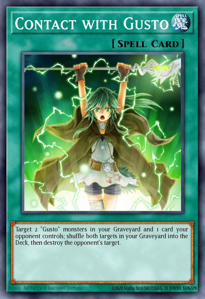 Contact with Gusto Hidden Arsenal 5: Steelswarm Invasion card