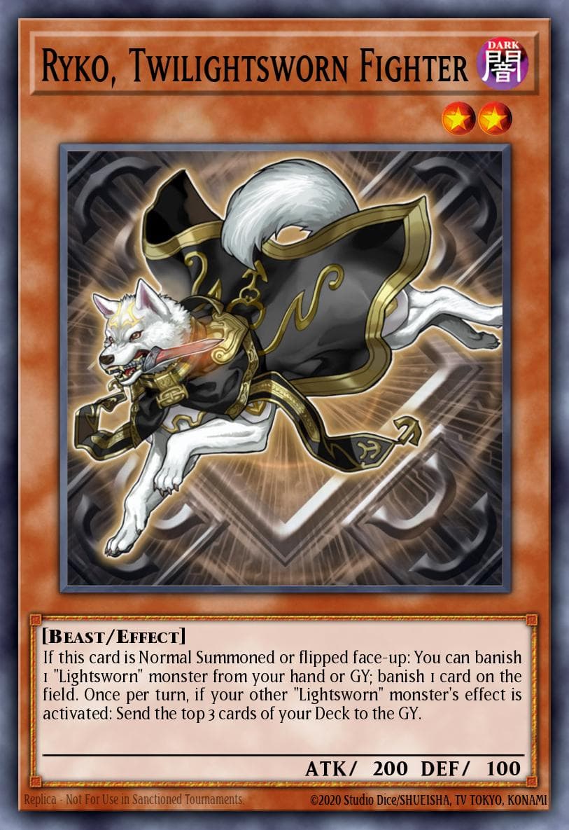 Ryko, Twilightsworn Fighter Code of the Duelist Special Edition card