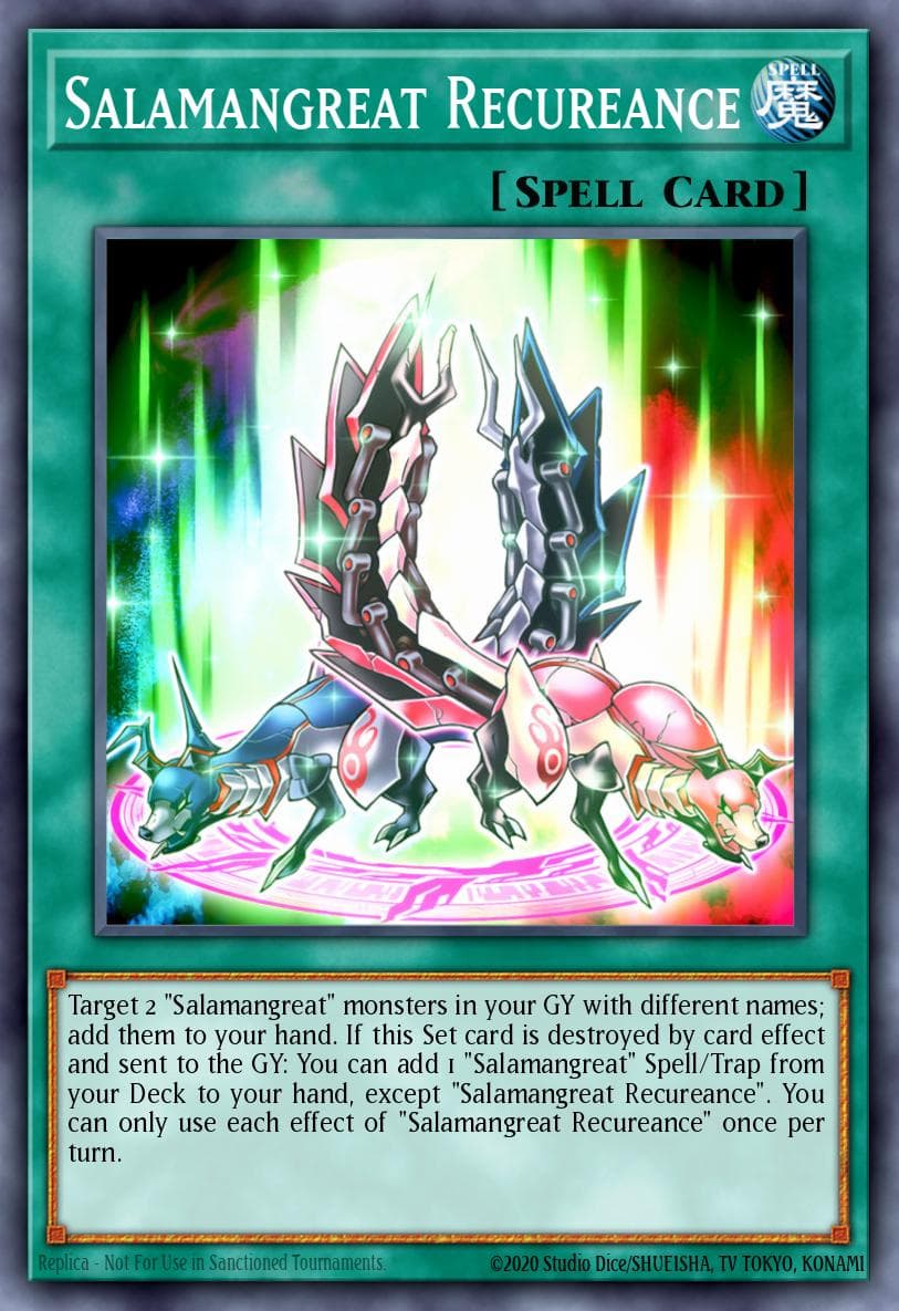 Salamangreat Recureance 2020 Tin of Lost Memories Mega Pack card