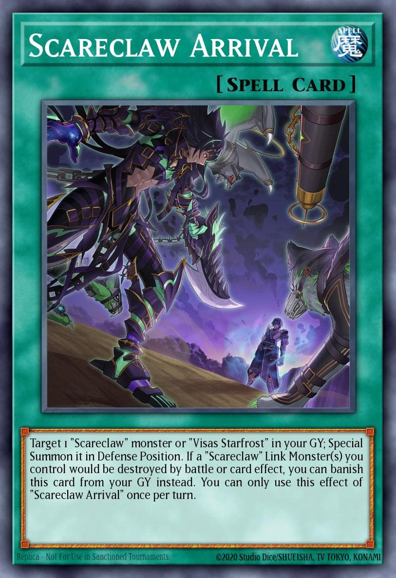 Scareclaw Arrival Dimension Force card