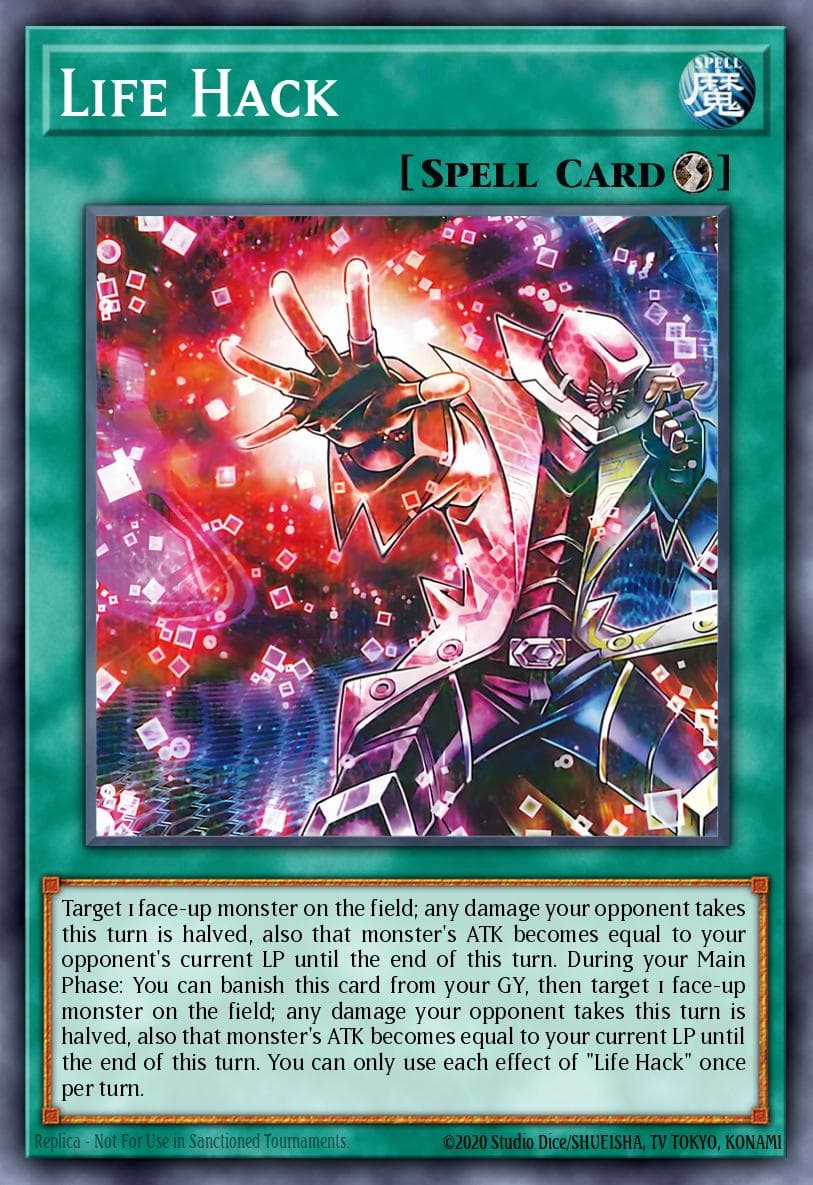 Life Hack Battles of Legend: Terminal Revenge card