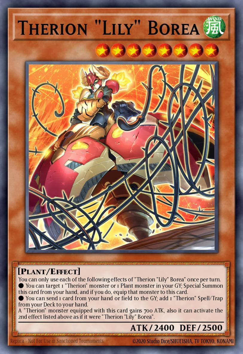 Therion "Lily" Borea Dimension Force card