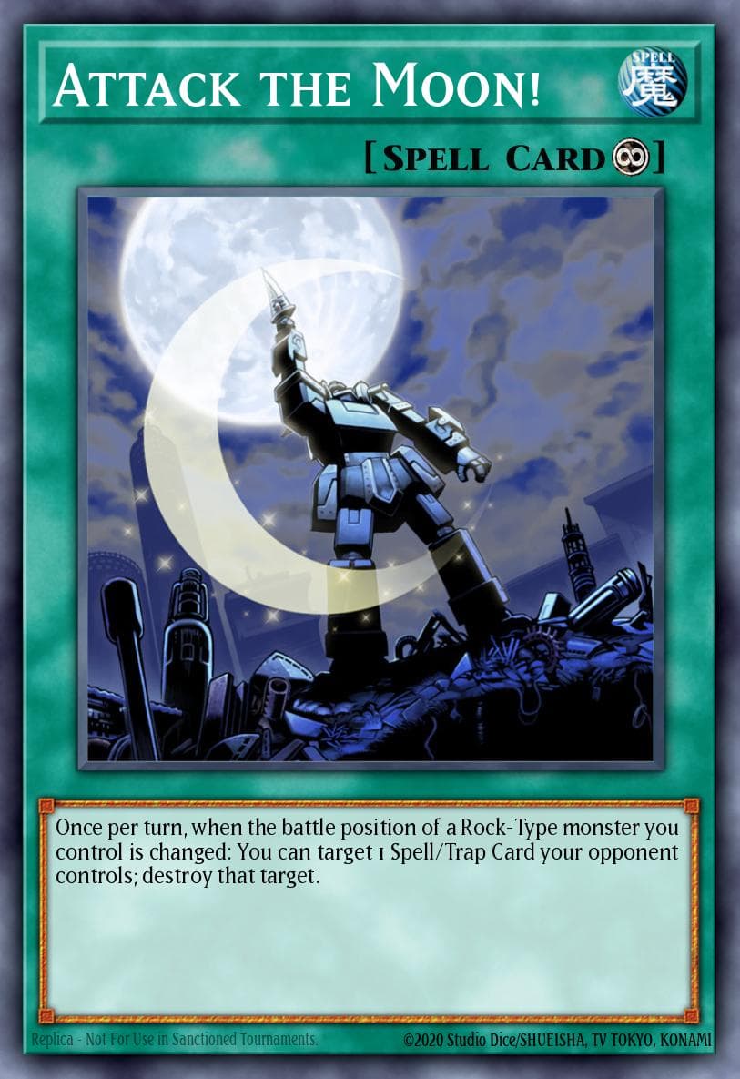 Attack the Moon! Speed Duel: Battle City Box card