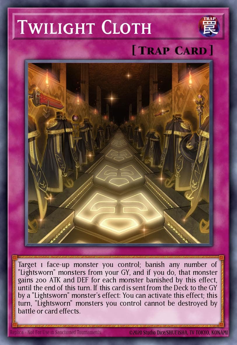 Twilight Cloth Code of the Duelist Special Edition card