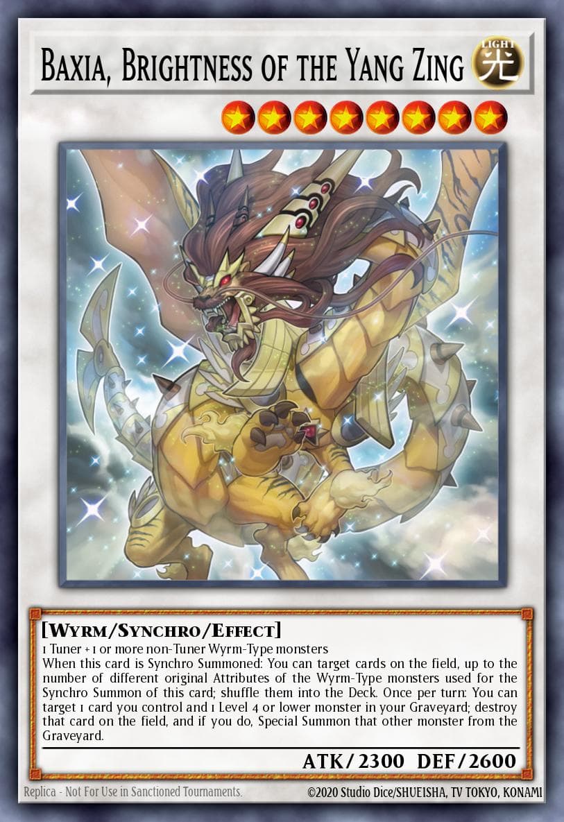 Baxia, Brightness of the Yang Zing 2015 Mega-Tin Mega Pack card