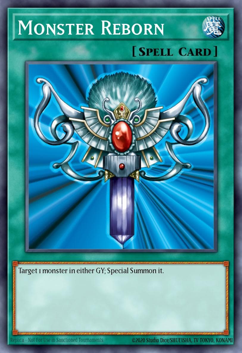 Monster Reborn Legendary Duelists: Rage of Ra card