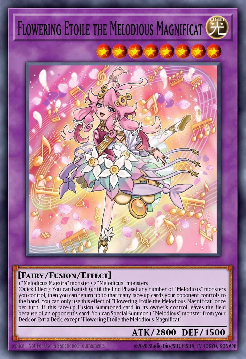 Flowering Etoile the Melodious Magnificat Legacy of Destruction card