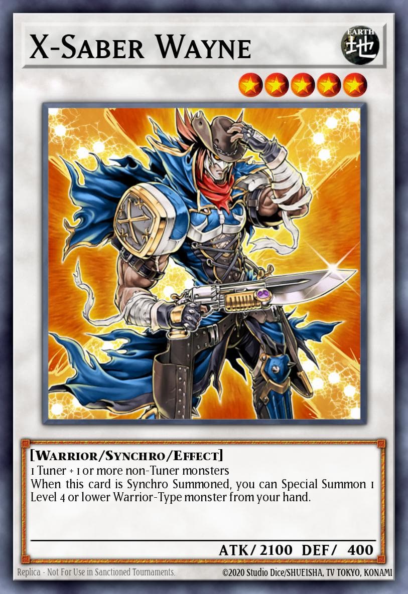 X-Saber Wayne Duel Terminal 1 card