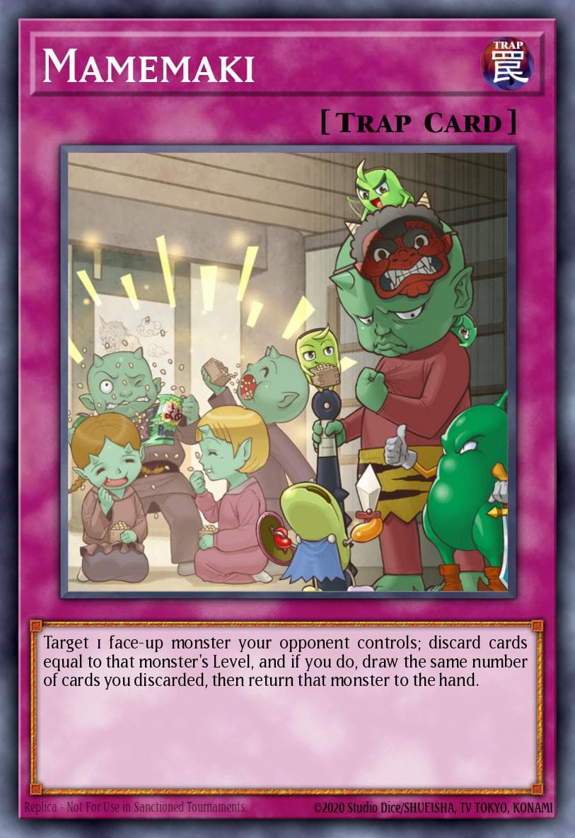 Mamemaki Flames of Destruction Special Edition card