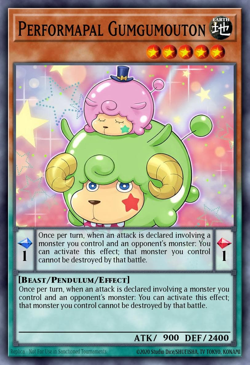 Performapal Gumgumouton The Dark Illusion: Special Edition card