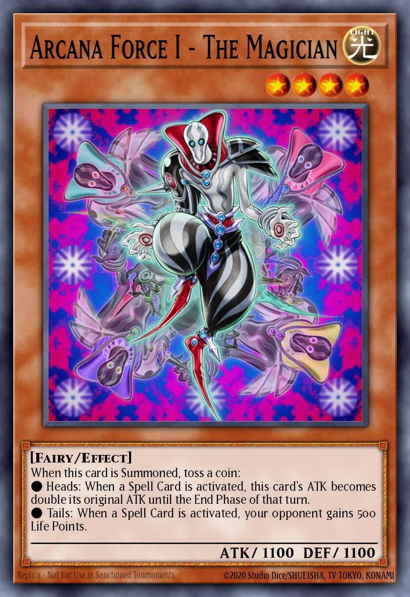 Arcana Force I - The Magician Light of Destruction: Special Edition card