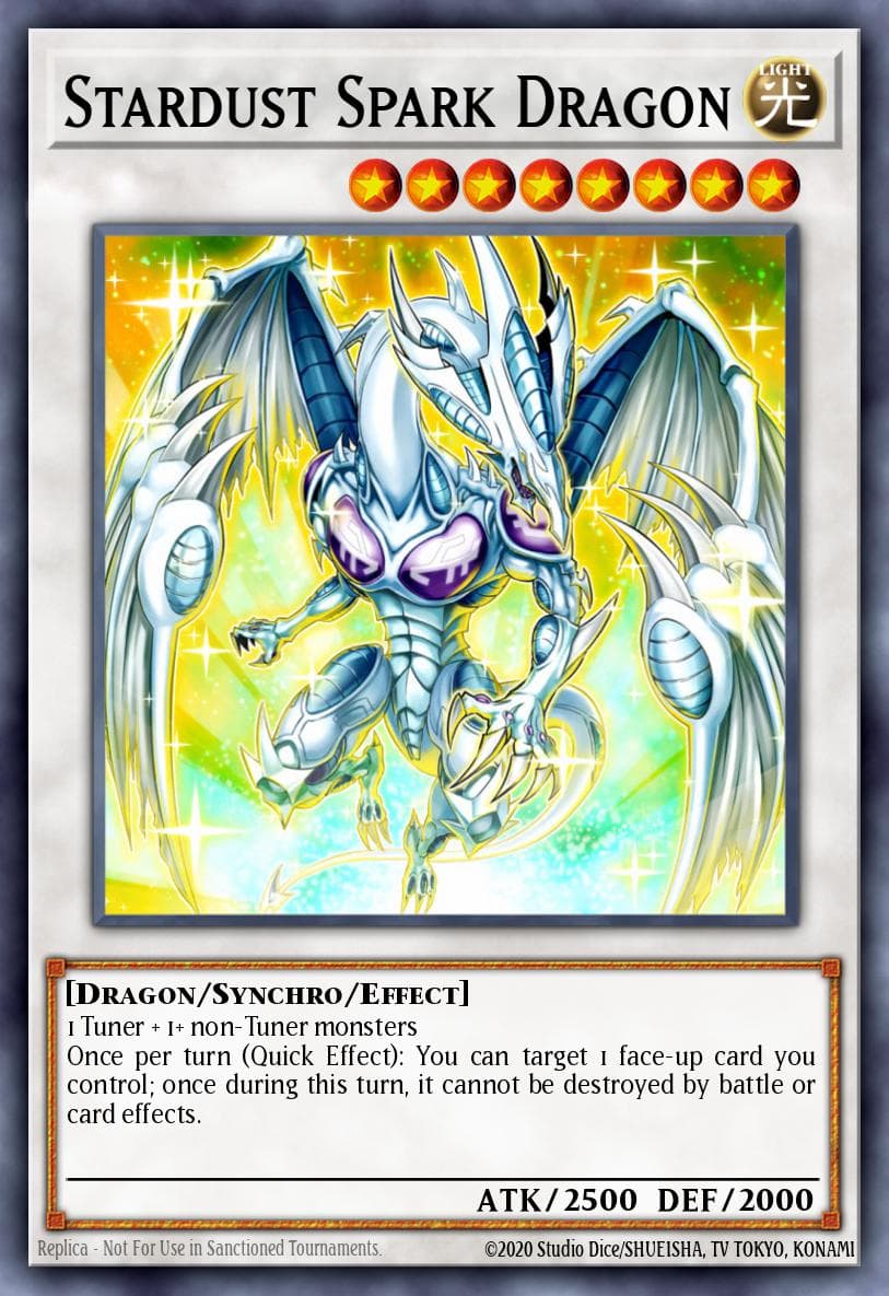 Stardust Spark Dragon Duel Devastator card