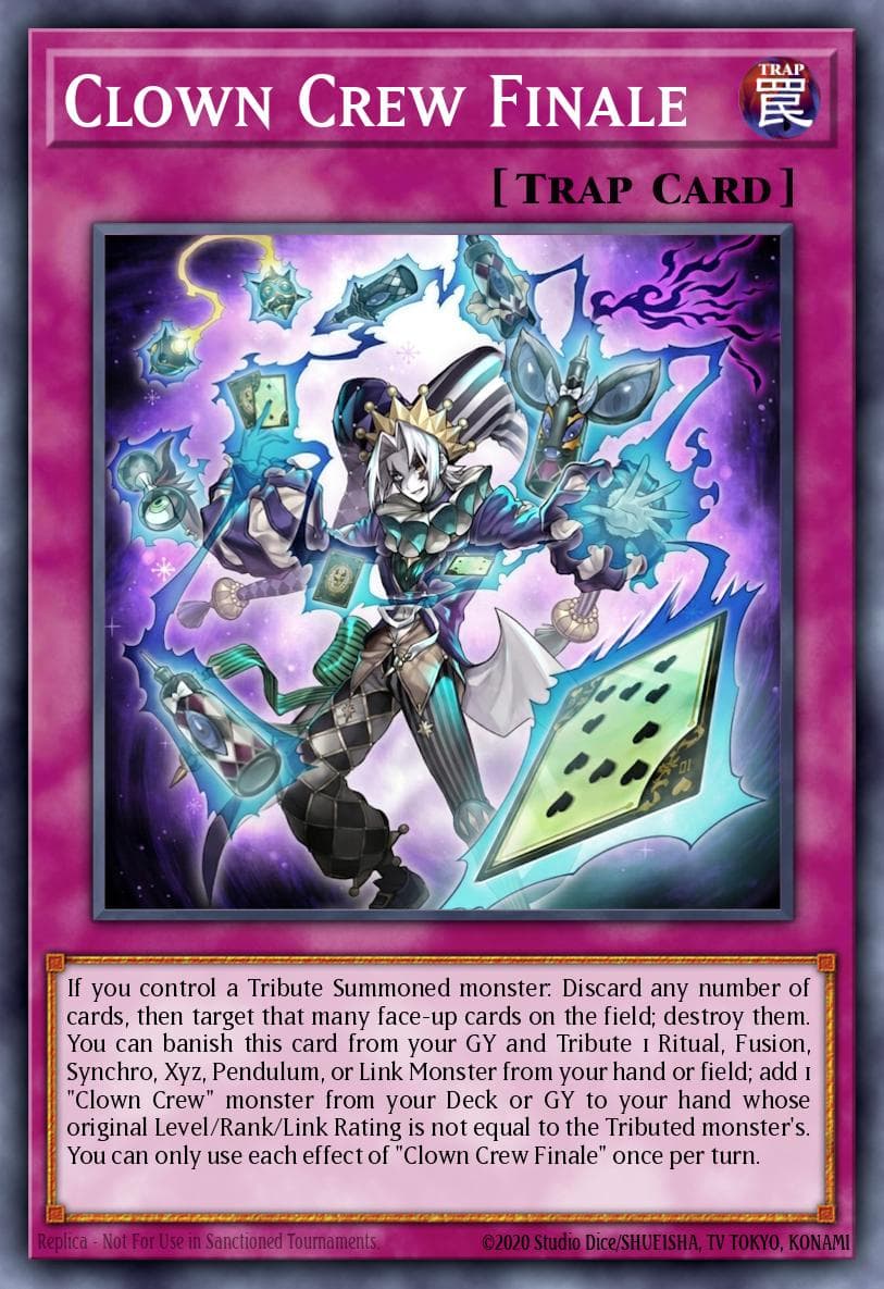 小丑戏帮《终演》 游戏王 card