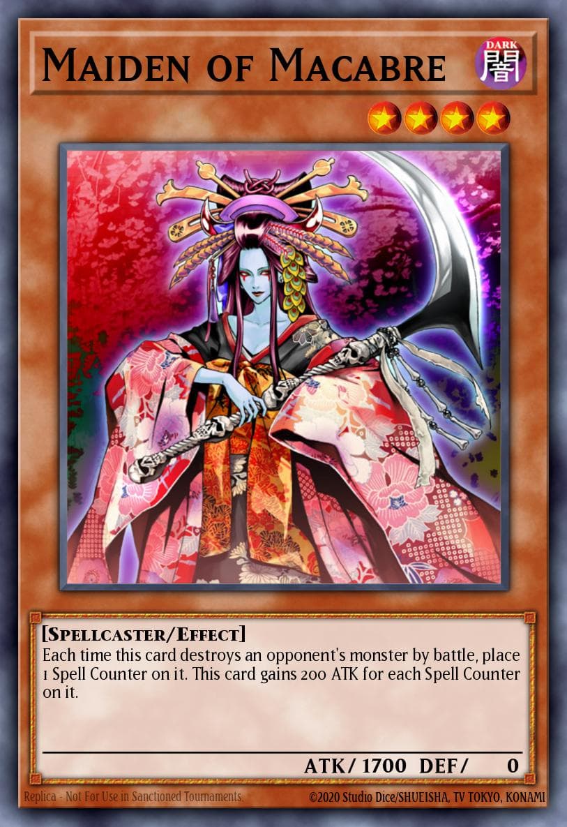 Maiden of Macabre The Duelist Genesis: Special Edition card