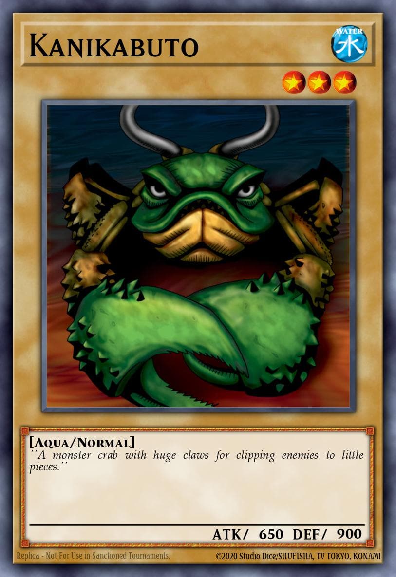 Kanikabuto 遊戲王 card