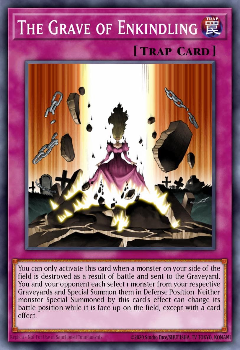 The Grave of Enkindling Duelist Pack: Chazz Princeton card
