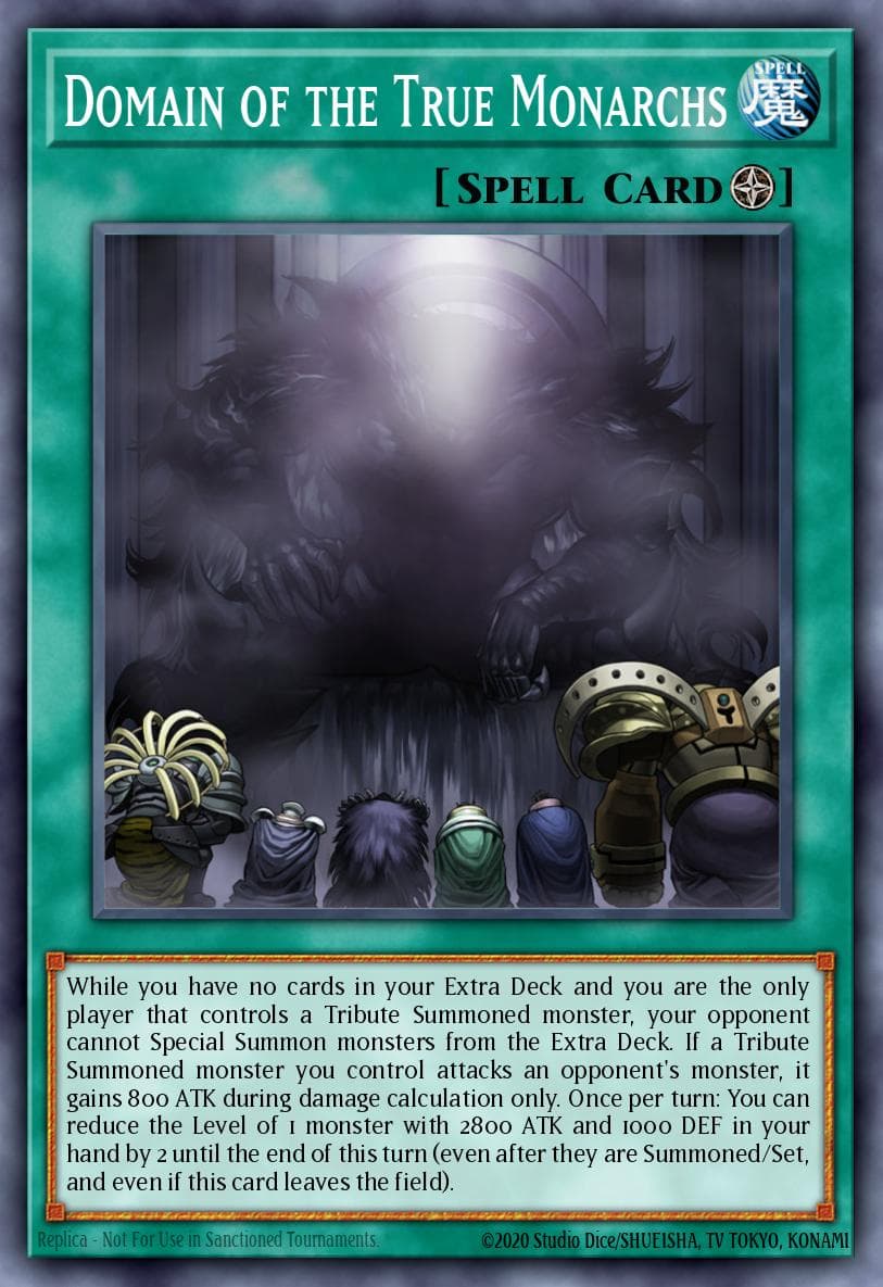 Domain of the True Monarchs Emperor of Darkness Structure Deck card