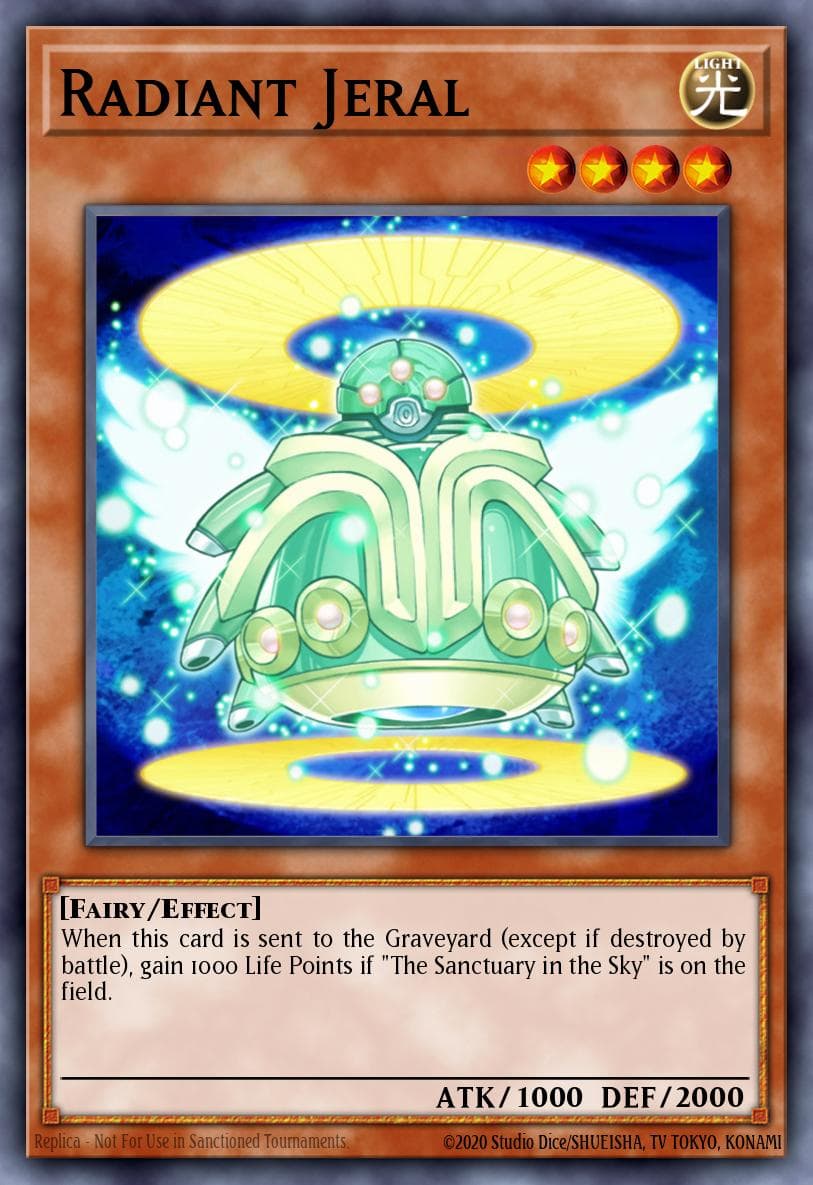Radiant Jeral Gold Series 4: Pyramids Edition card