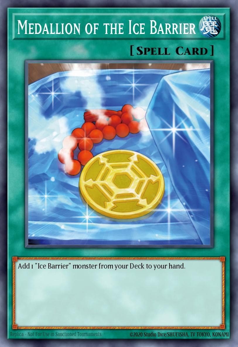 Medallion of the Ice Barrier Battles of Legend: Terminal Revenge card