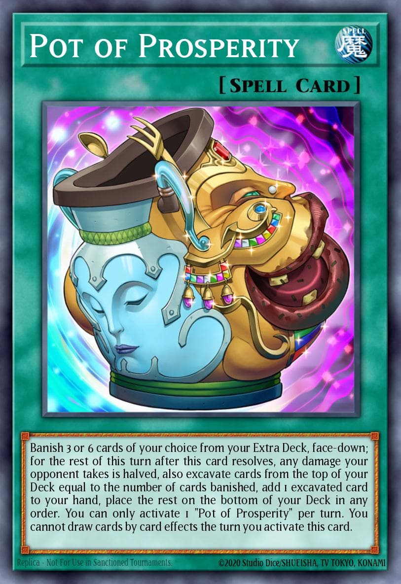 Pot of Prosperity 2022 Tin of the Pharaoh's Gods card