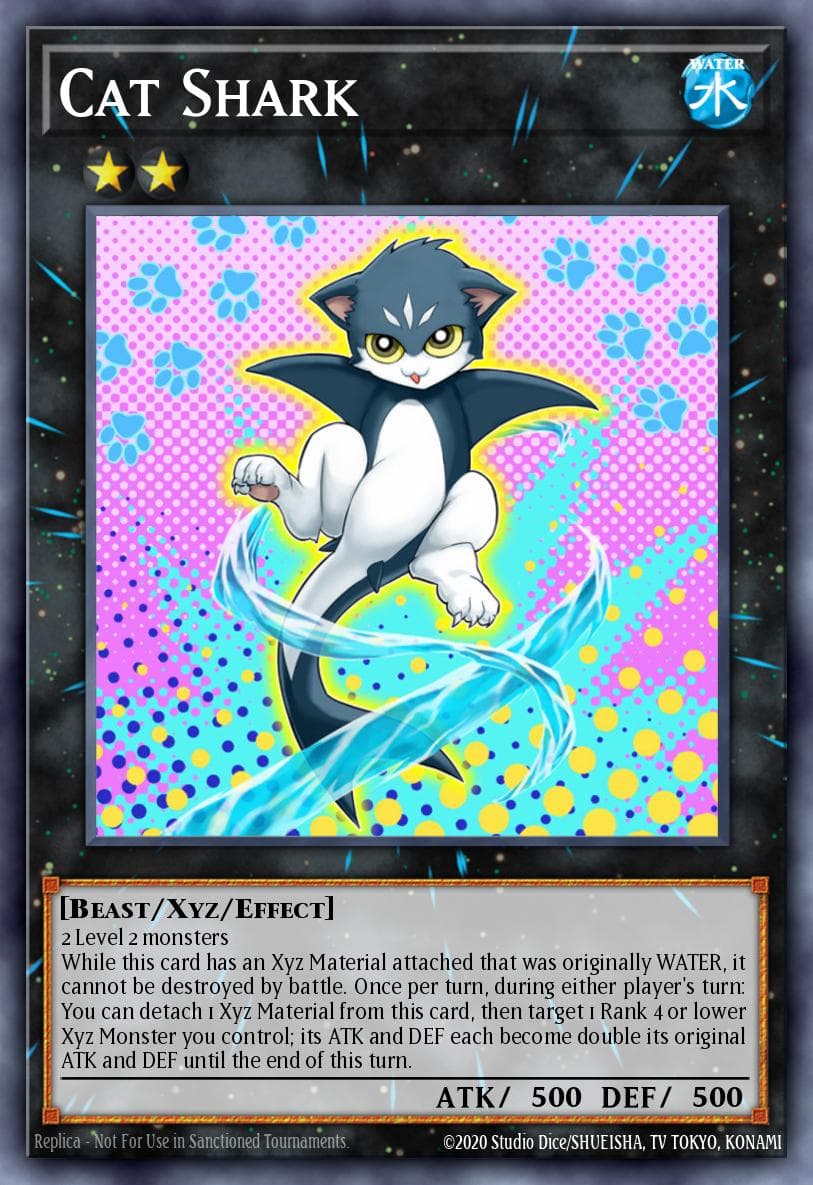 Cat Shark Premium Gold: Return of the Bling card
