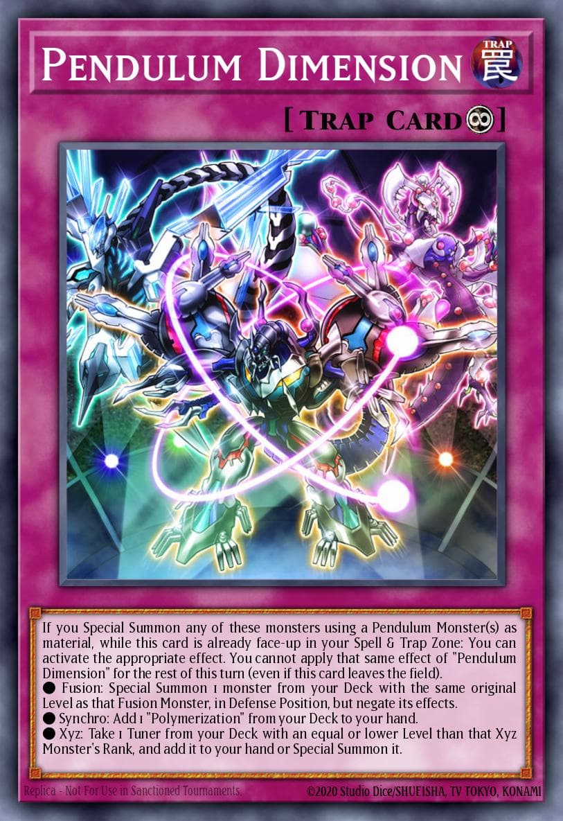 Pendulum Dimension Legendary Duelists: Magical Hero card