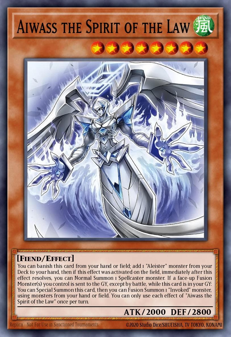 法之神灵 爱华斯 游戏王 card