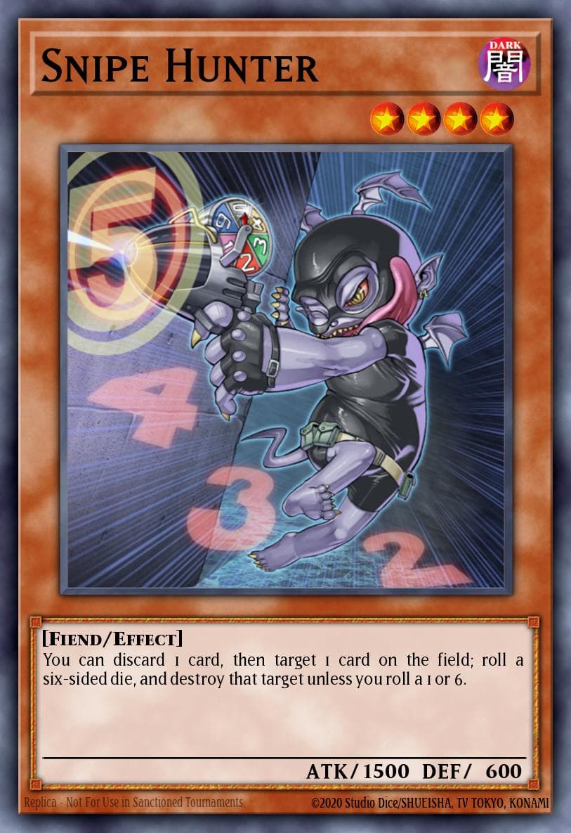 Snipe Hunter Cyberdark Impact card