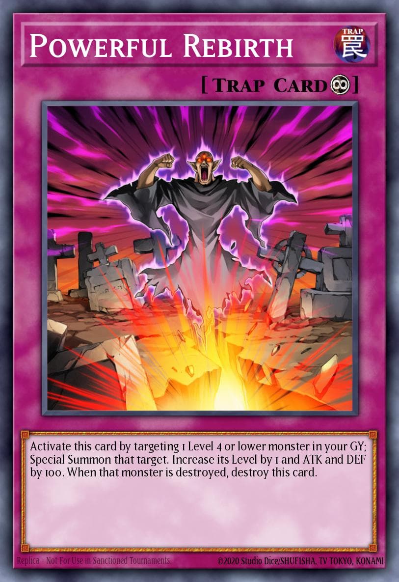 Powerful Rebirth Structure Deck: Cyberse Link card