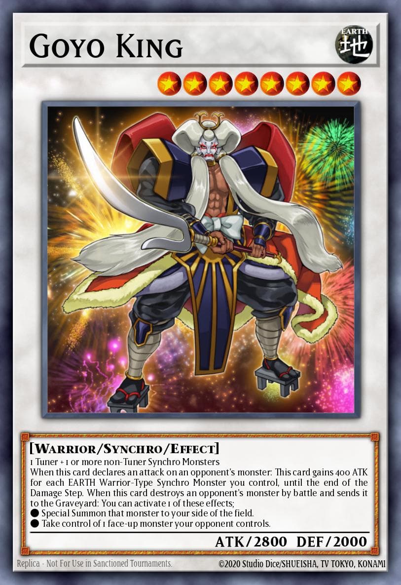 Goyo King Breakers of Shadow: Special Edition card