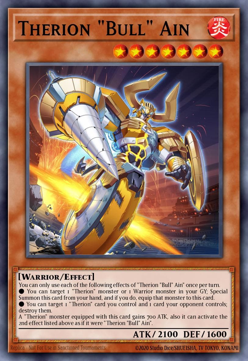 Therion "Bull" Ain Dimension Force card