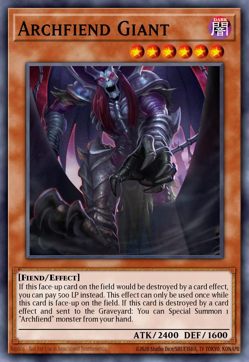 Archfiend Giant 2014 Mega-Tin Mega Pack card