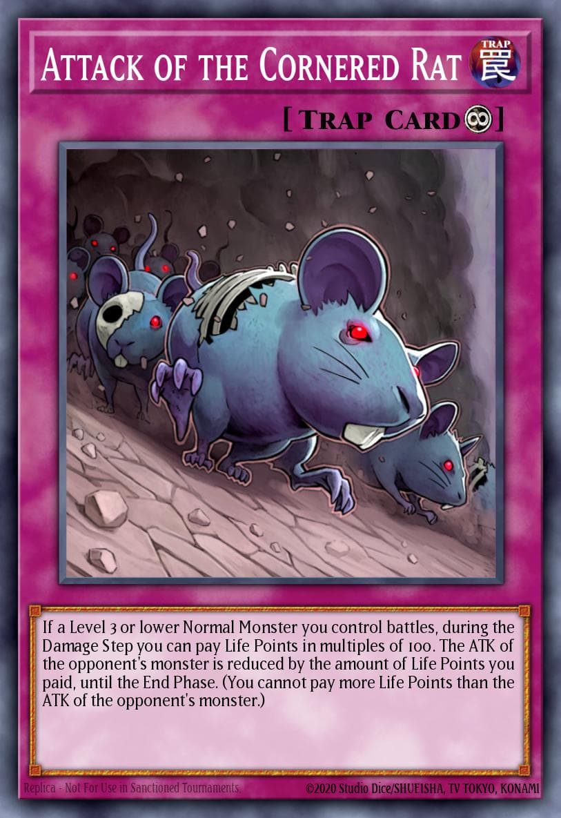 Attack of the Cornered Rat Raging Battle: Special Edition card