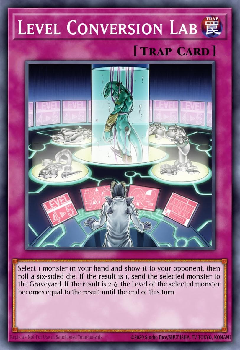 Level Conversion Lab 游戏王 card