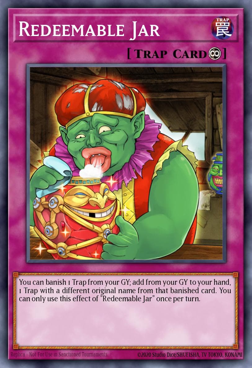 Redeemable Jar Rise of the Duelist Premiere! promotional card card