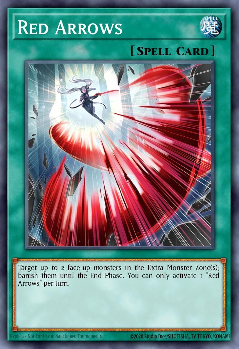 Red Arrows 25th Anniversary Tin: Dueling Mirrors card
