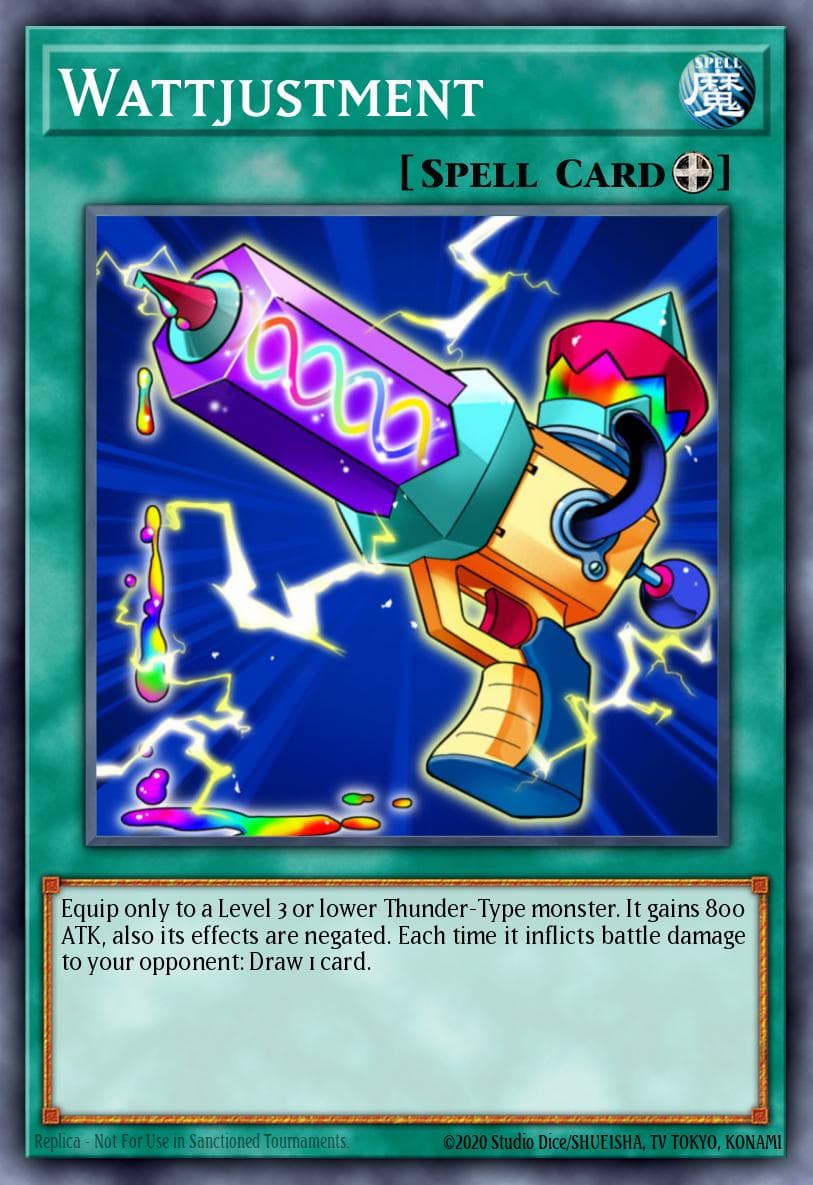 Wattjustment Starstrike Blast Sneak Peek Participation Card card
