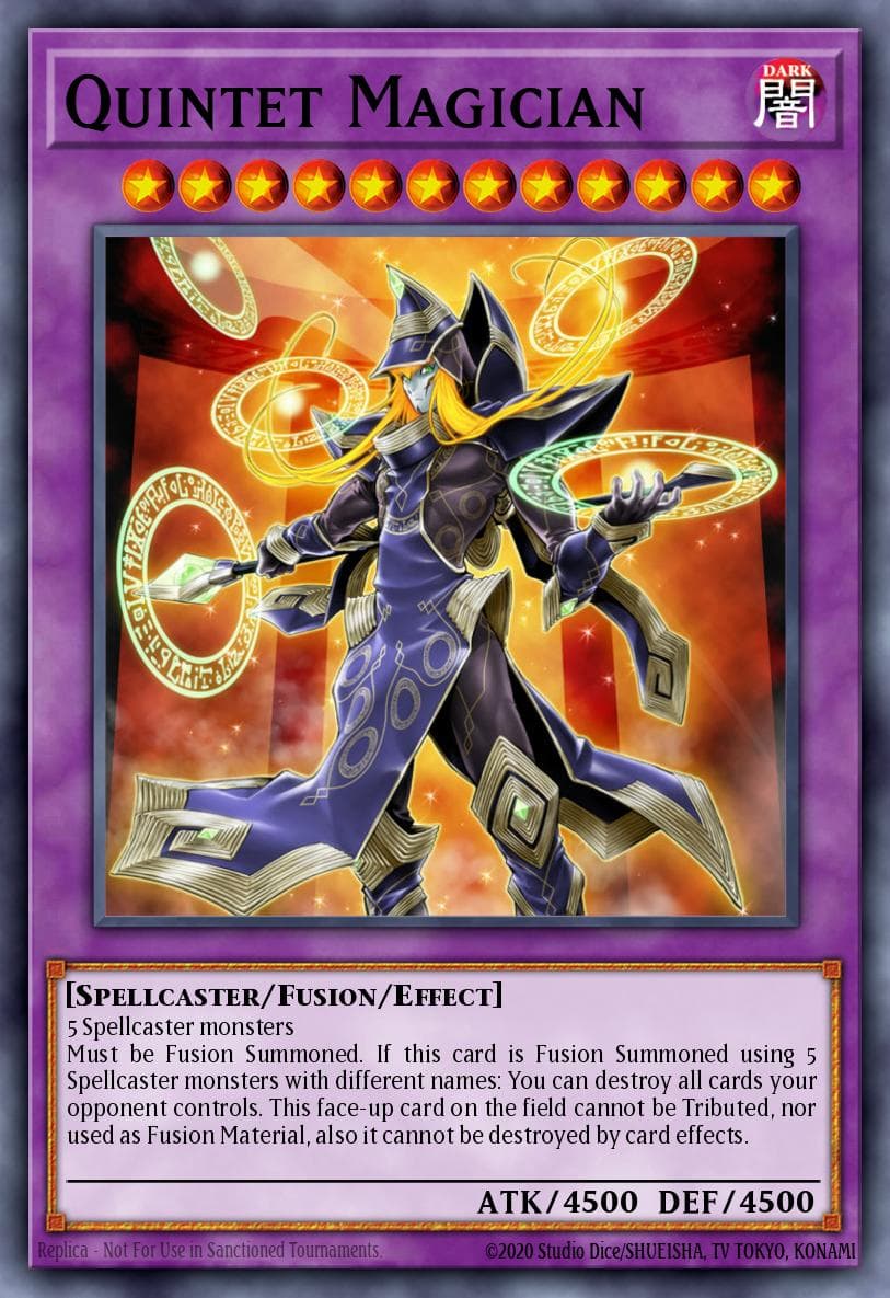 Quintet Magician THE CHRONICLES DECK: Spirit Charmers (All-Foil Edition) card