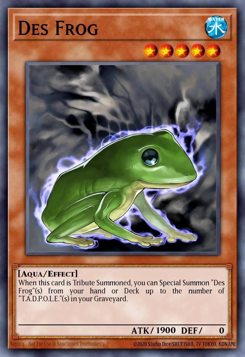 Des Frog Dark Revelation Volume 4 card