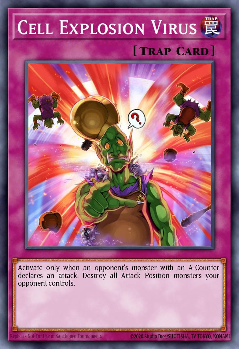 Cell Explosion Virus Gladiator's Assault: Special Edition card