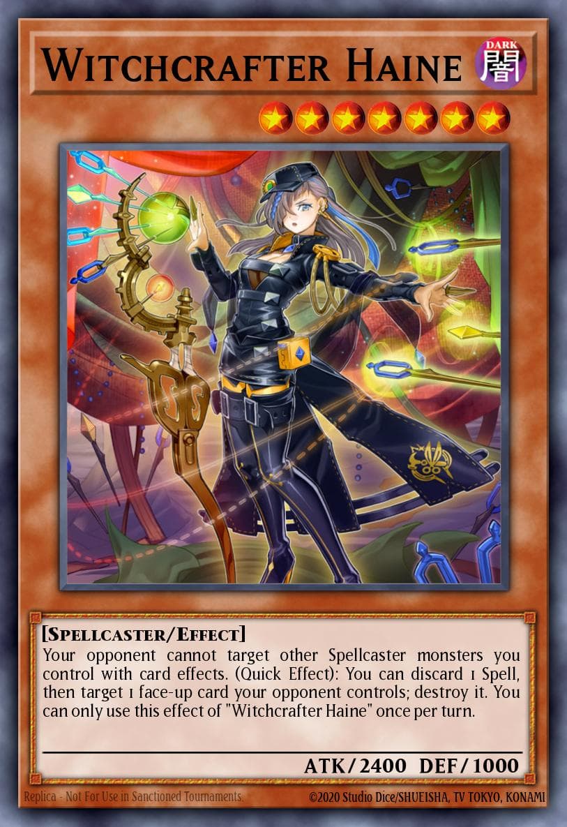 Witchcrafter Haine The Infinity Chasers card