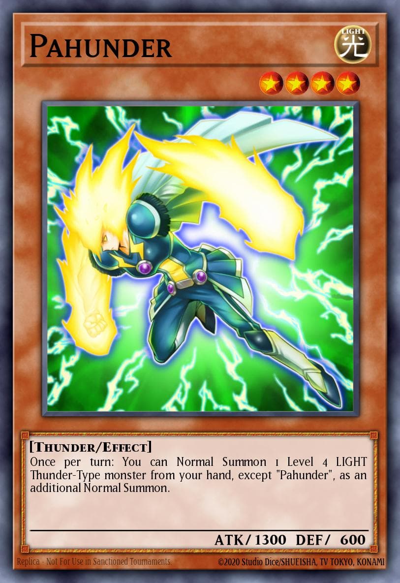 Pahunder Return of the Duelist: Special Edition card