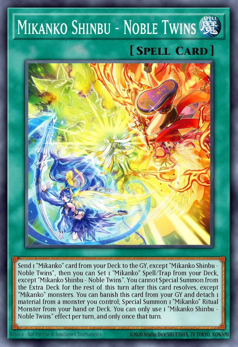 Mikanko Shinbu - Noble Twins Maze of Muertos card