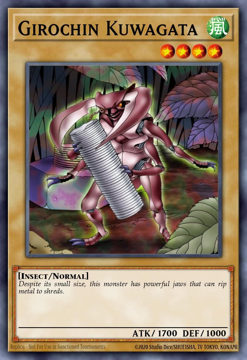 Girochin Kuwagata Pharaoh's Servant card