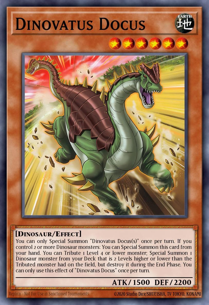 Dinovatus Docus Legacy of Destruction card