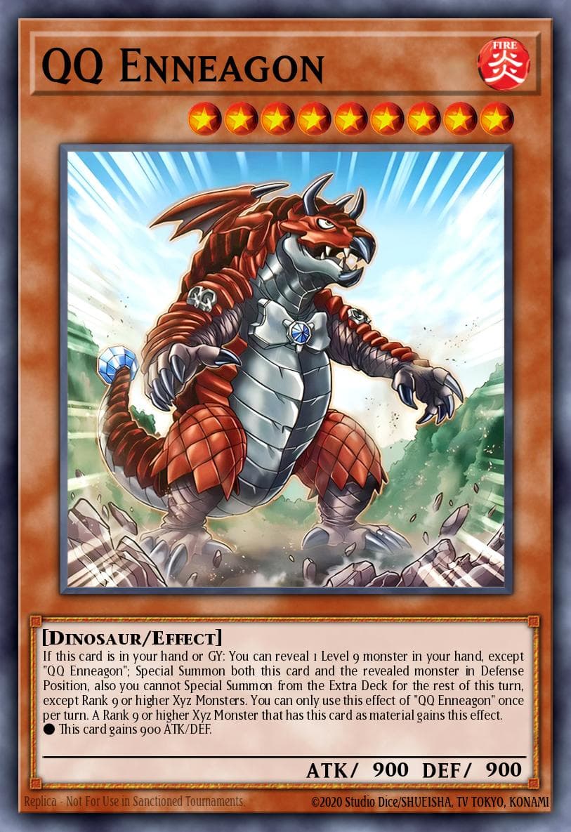 QQ Enneagon Rage of the Abyss card